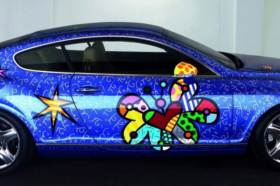  Bentley Continental GT by Romero Britto 2009 года  (фото 3 из 4)